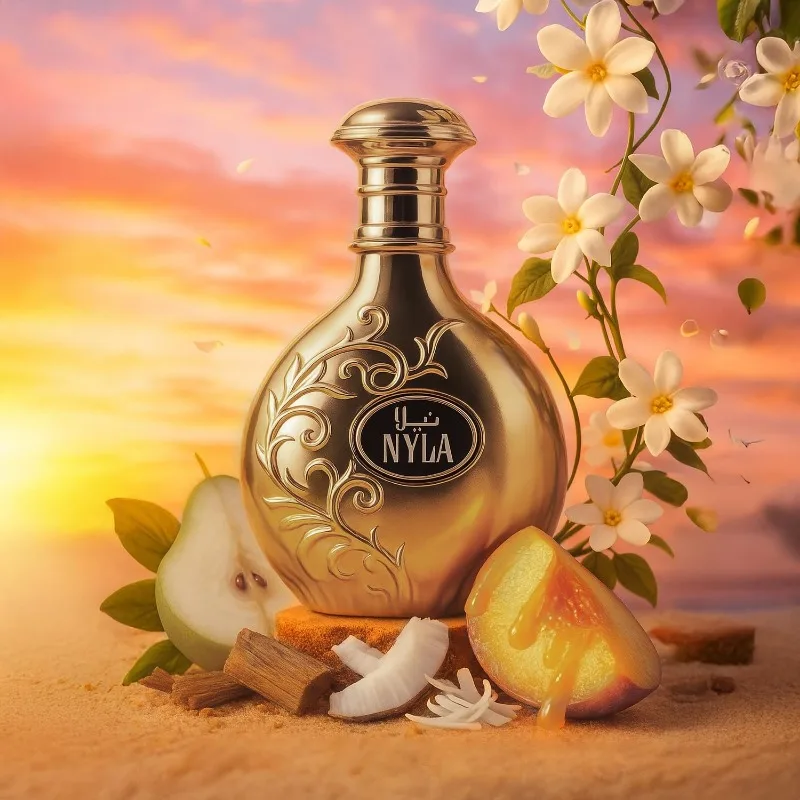 ARABIYAT Nyla Eau De Parfum Spray للجنسين 80 مل عطور عربية أصلية دائمة الخشب فيرومونات عطر كولونيا ماكياج الحاضر