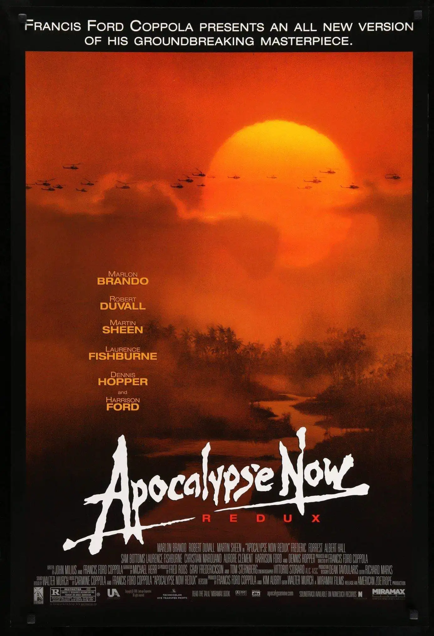 Hot Rare  movie Apocalypse Now 1979 Art SILK POSTER Wall Art Home Decorative painting