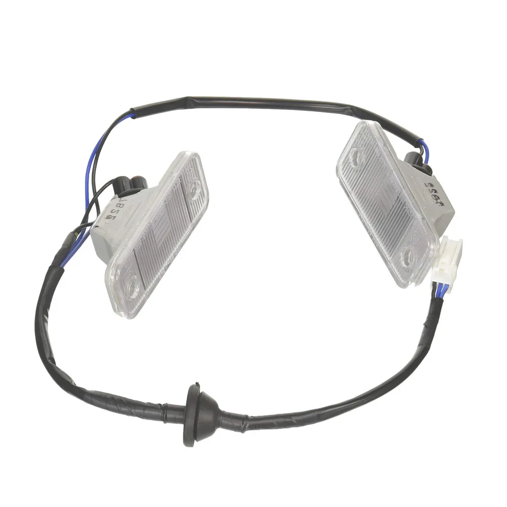 92501-2B000 925012B000 البلاستيك لوحة ترخيص ضوء لشركة هيونداي لسانتا في 2006-2012 لوحة ترخيص الخفيفة #2