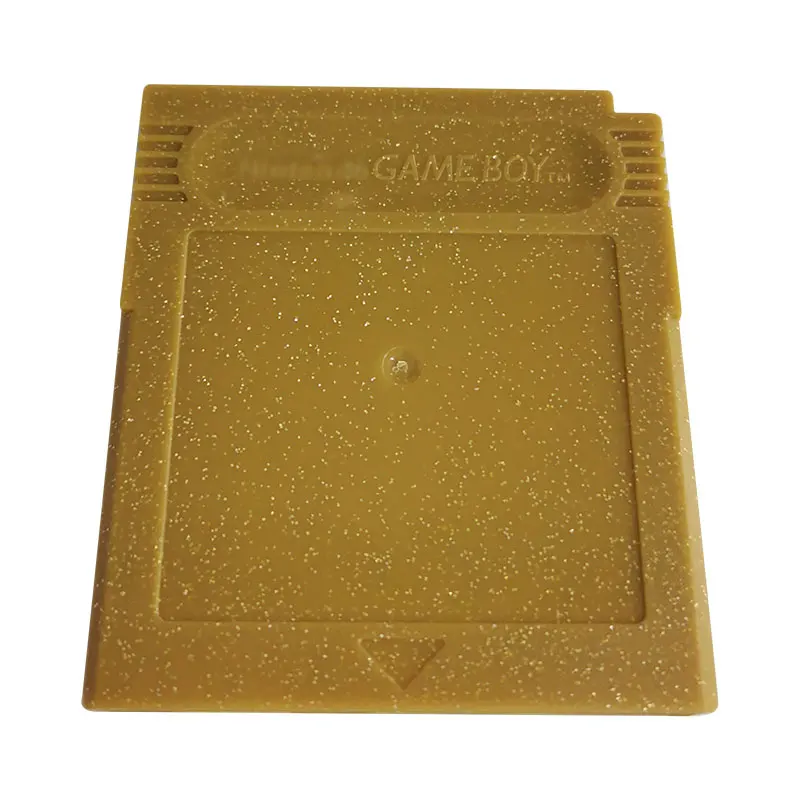 10/pcs Gold with Gold Powder Game Card Housing Box Case Replacement For GB GBC Game Cartridge Housing Shell For GB GBC Card Case