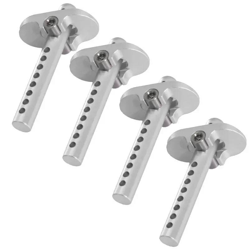 4 Stuks Carrosseriepost Ar320357 Ar320453 Metalen Professionele Rc-Model Voertuigaccessoires Reserveonderdelen Voor 1/7 1/8 1/10 Rc Auto-Onderdelen