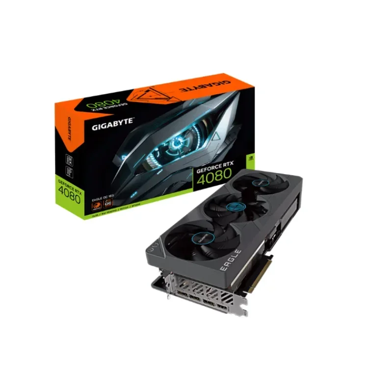 

GeForce RTX 4080 16GB EAGLE OC E-sports Game Design Intelligent Learning Computer Discrete Graphics Card Supports 4K