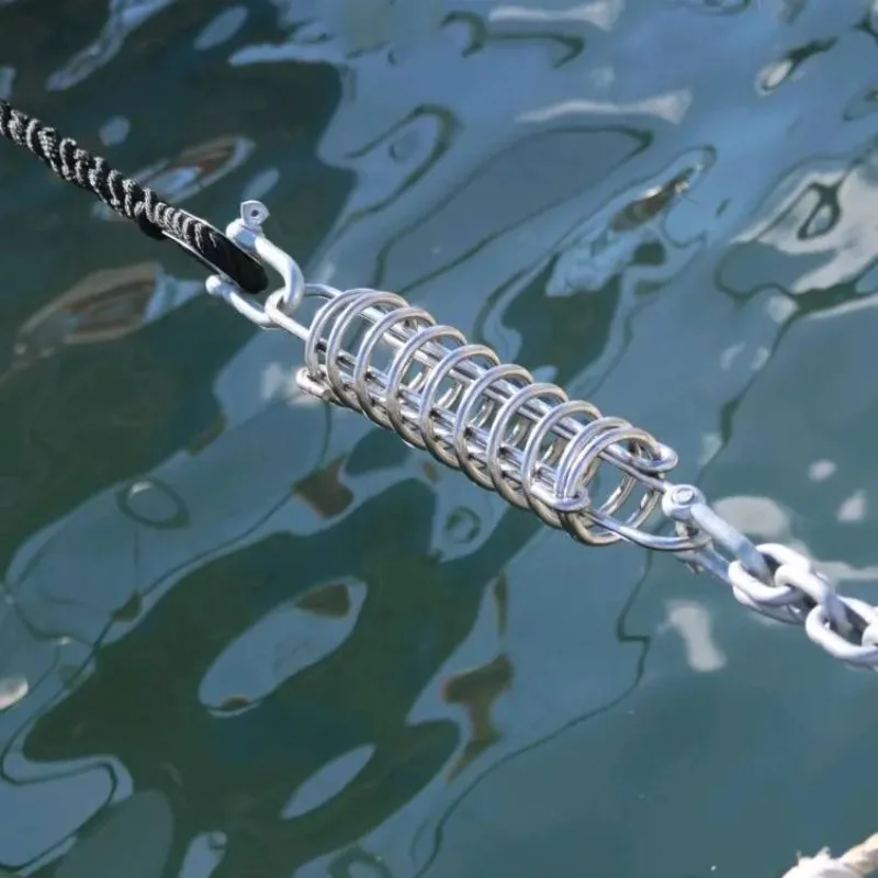 Stainless Steel Shock Absorber Spring Wharf Cable Spring Marine Hardware Ship Parts Multi-scenario applicable tool accessories