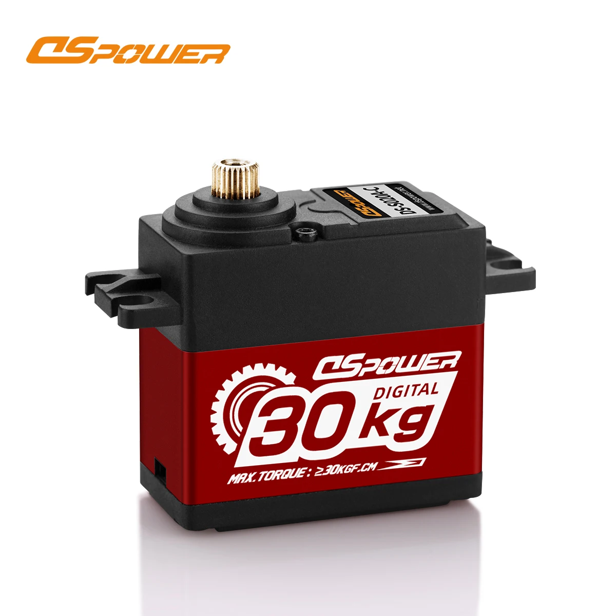 DSPOWER 30KG RC Car Servo 180/300 Degree Waterproof Digital Metal Gear for 1/8 1/10 TRX4 TRX6 Scx10 Arrma Kraton Mojave 104001