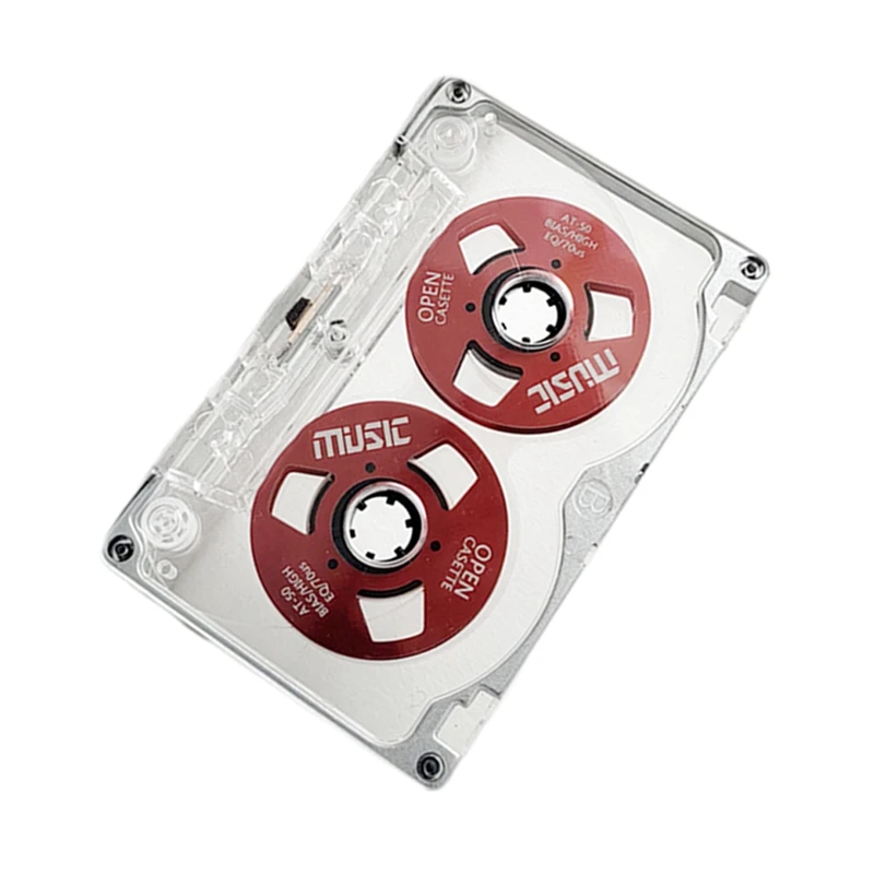 Top-50 Minute Retro Blank Tape Disk Double-Sided Metal Small Open Disk Blank Cassette Tape Tape Disk