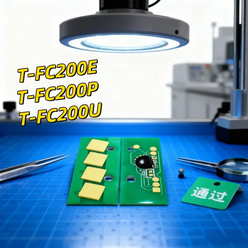 

1Set T-FC200E T-FC200P T-FC200U 4PCS Toner Cartridge Chip for Toshiba e-Studio 2000AC 2500AC 2000 2500 AC Printer Powder Reset