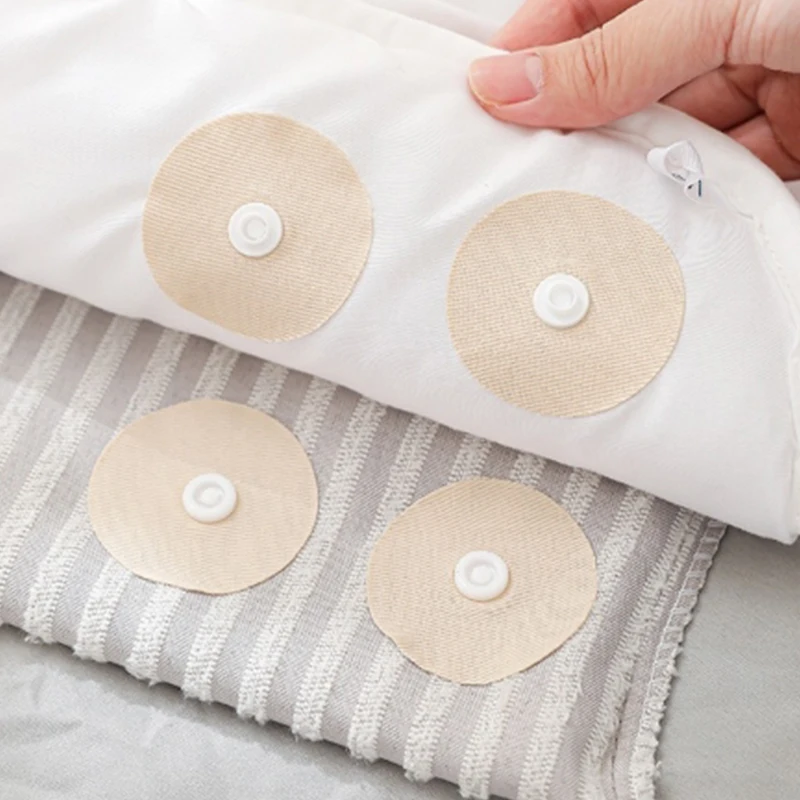 10 Pair Anti-Slip Blanket Buckles Duvet Cover Fastener Clip One Key To Unlock Quilt Holder Fixator Grippers BedSheet Quilt Clip