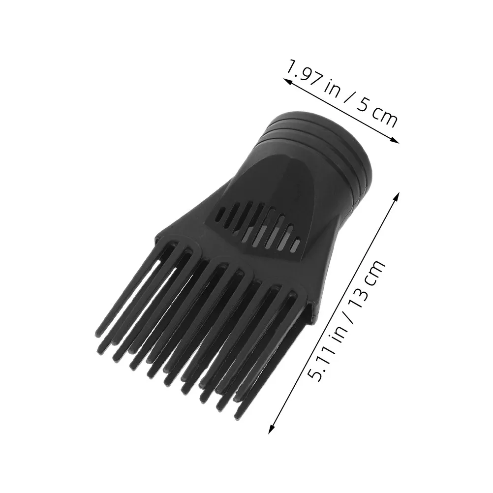 6Pcs Professional Hair Dryer Attachments Kit Universal Blow Dryer Comb Nozzle Diffuser Replacement for All Brands Styling Drying