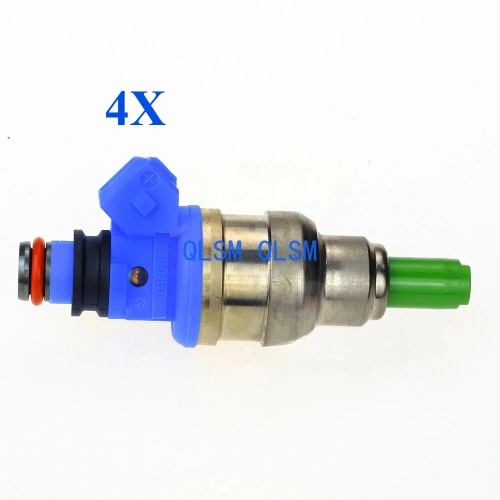 

4Piece Fuel Injector Nozzle INP062 for Mitsubishi Mirage Plymouth Colt VistaPremium Car Accessories