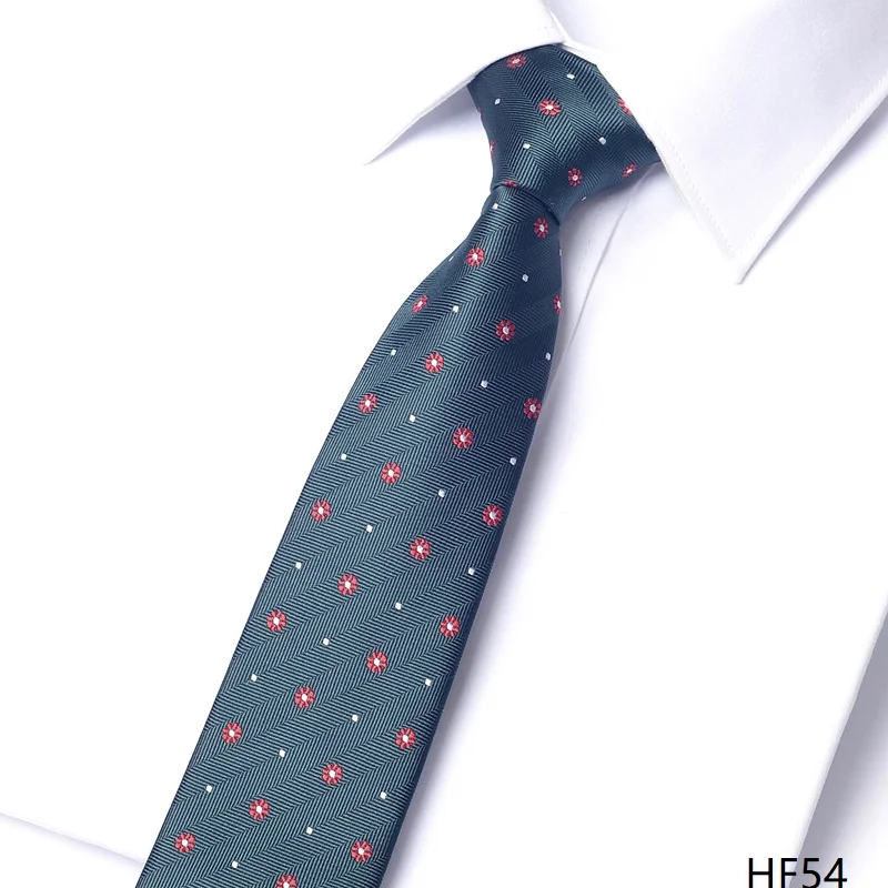

High Quality Green Checkered Striped Tie For Men's Business Banquet Shirt Accessories 6CM Narrow Version Handmade Knotted Tie