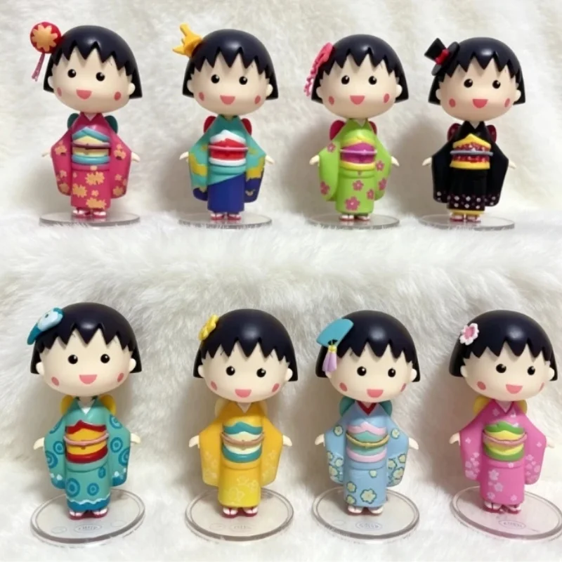 New Products In Stock Anime Meatballs Kimono Blind Box Girl'S Handmade Desktop Decoration  Holiday Surprise Gift For Partner