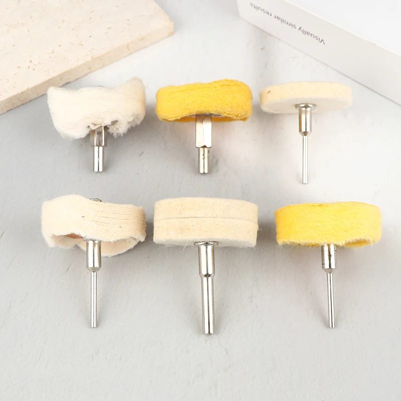 1Pc Cloth Buffing Polishing Wheel - Bench Grinder Power Tool Accessory, Mirror Polish Pad for Gold & Silver Jewelry