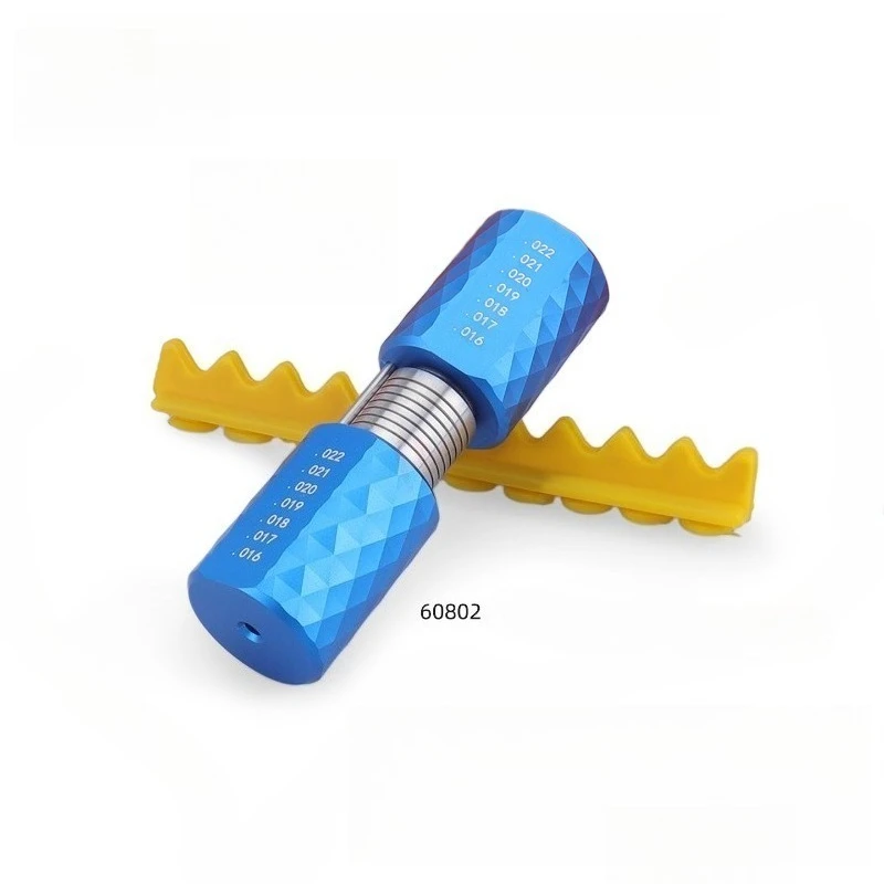 Blue Square Wire Bow Shaper Adjustable Orthodontics Tool Without Torque All Steel High Precision