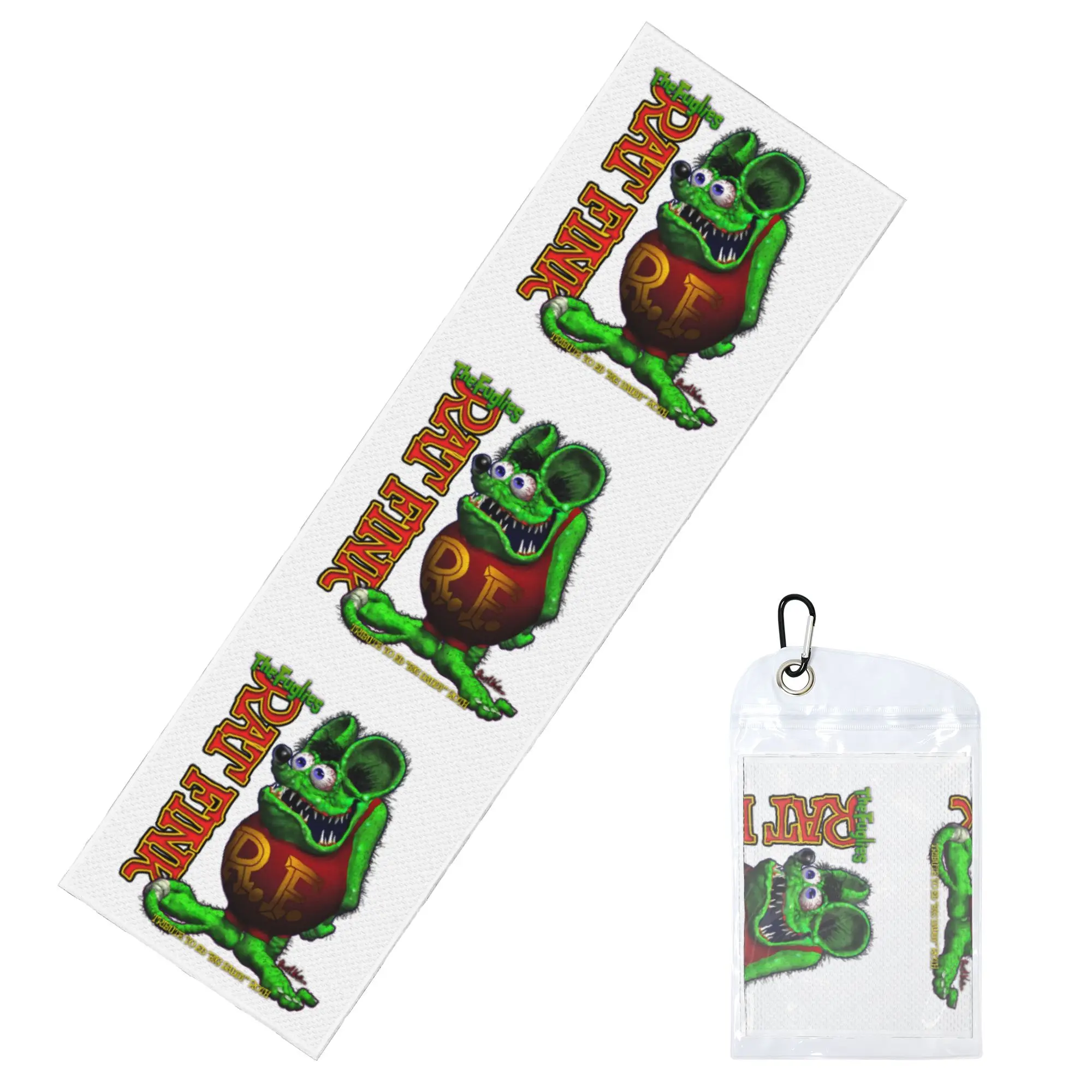 Funny Rat Fink Animation Anime Cartoon Cold Exercise Towel Yoga And Fitness Running Outdoor Activities Travelling Camping Towels