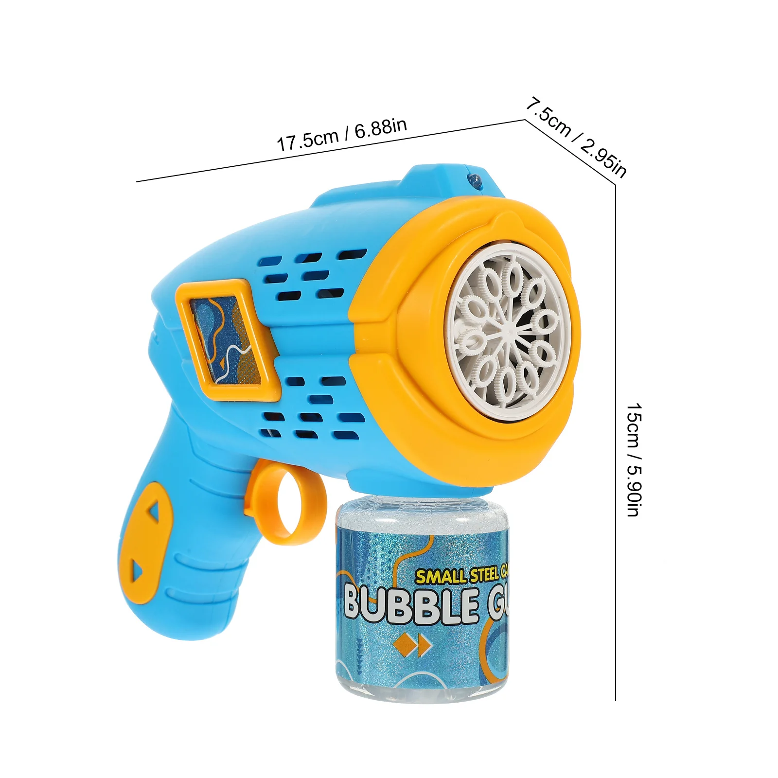 Macchina per bambini Soffiatore elettrico per bolle Creatore automatico di bolle Giocattolo estivo Forniture per feste all'aperto Plastica portatile