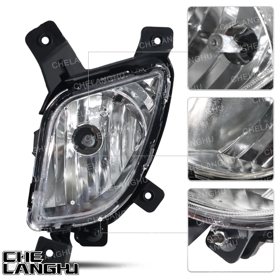 لشركة هيونداي توكسون 2010 2011 2012 2013 اكسسوارات السيارات المصد الأمامي الهالوجين الضباب الخفيف مصباح 92201-2S000 92202-2S000 #3