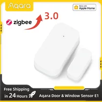 Aqara Door Window Sensor E1 ZigBee 3.0 MCCGQ14LM Remote Control Wireless Connection for Xiaomi Mijia Apple HomeKit APP