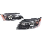 

Pair Front Headlights (Left and Right Side) Fit For 2006-2008 Hyundai Sonata Sedan Headlights Headlamp Assembly PC PP 12V