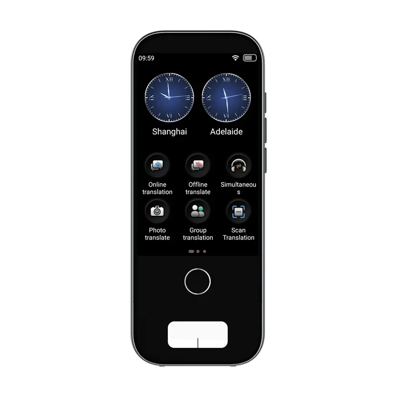 آلة ترجمة المسح S95 المحمولة DeepSeek ChatGPT في الوقت الحقيقي نقطة نصية ذكية القراءة تعلم مترجم صوت ذكي