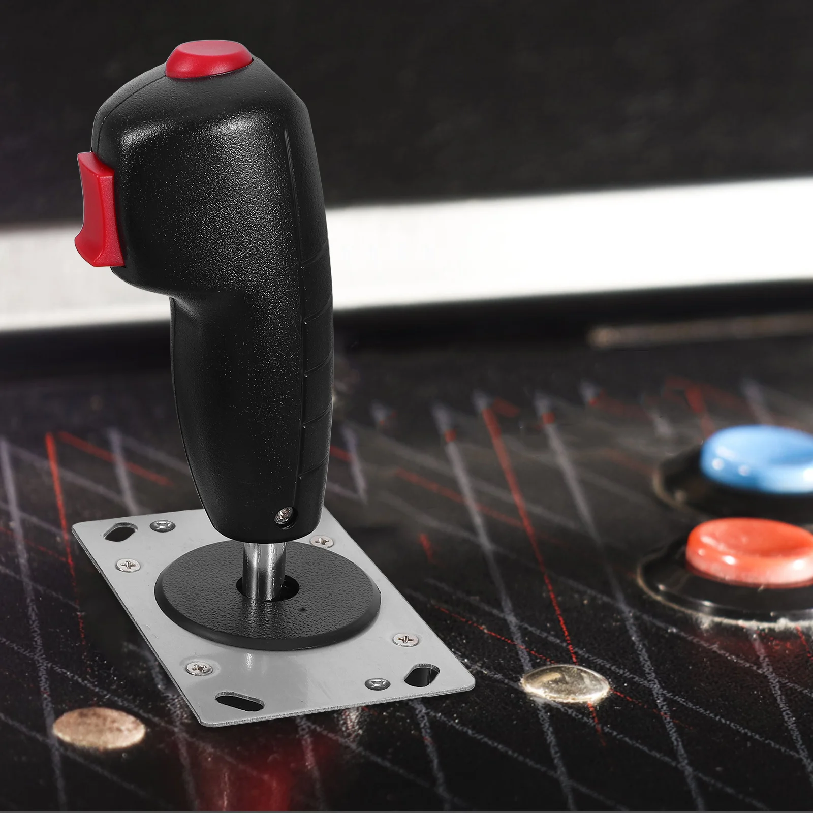 Mango de repuesto para Joystick de juego, placa de circuito de microinterruptor para simulación de vuelo, Kit de controlador Diy, palo analógico para juegos de Pc