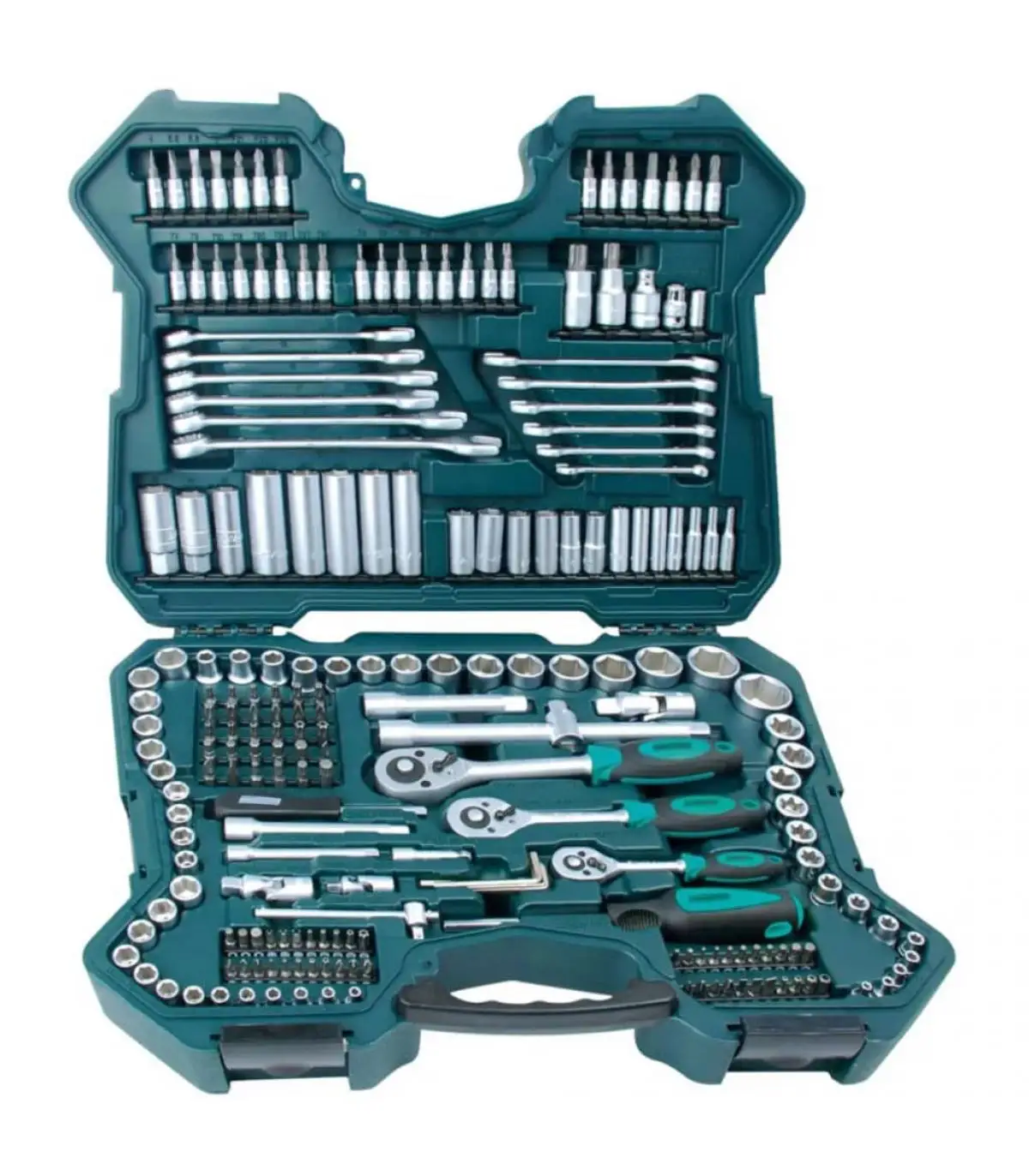 Brüder Mannesmann wrench 215-piece ratchet wrench 29111