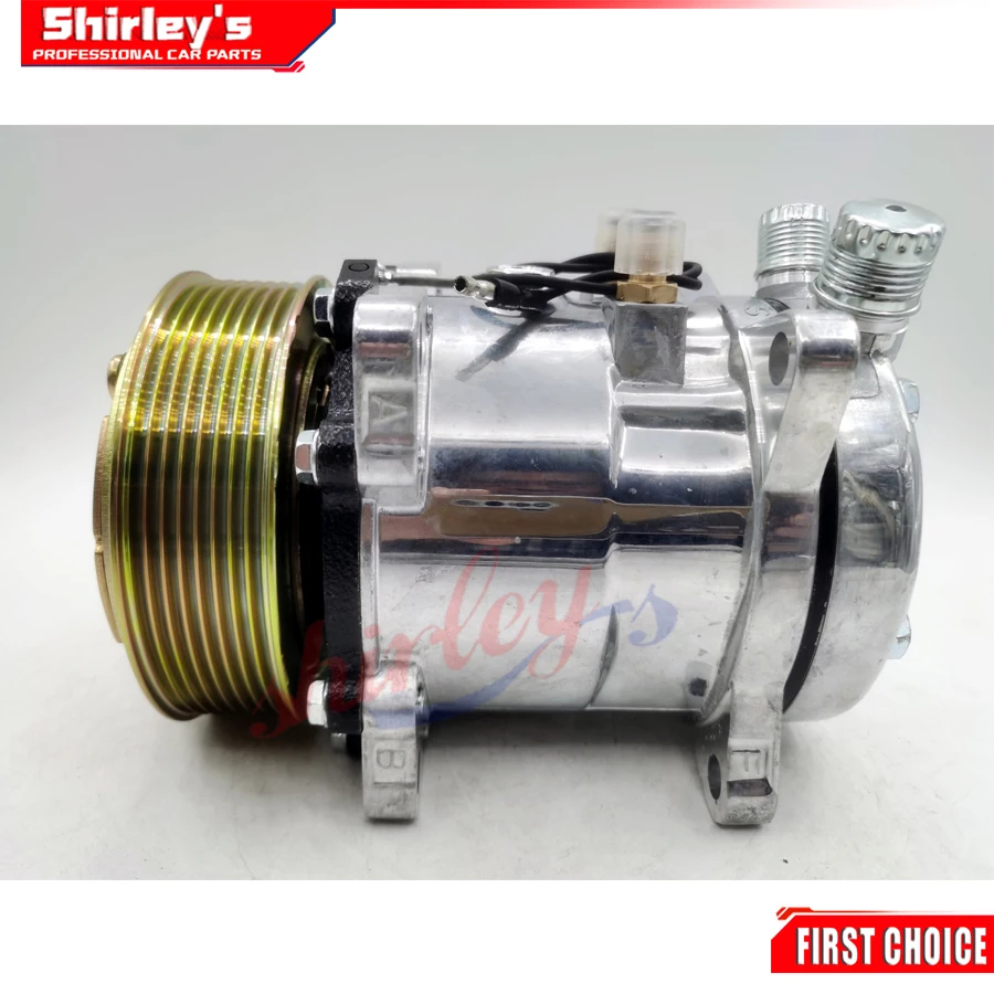 12V 24V For Sanden 507 5H11 SD507 SD5H11 Auto Car Air conditioner AC Compressor