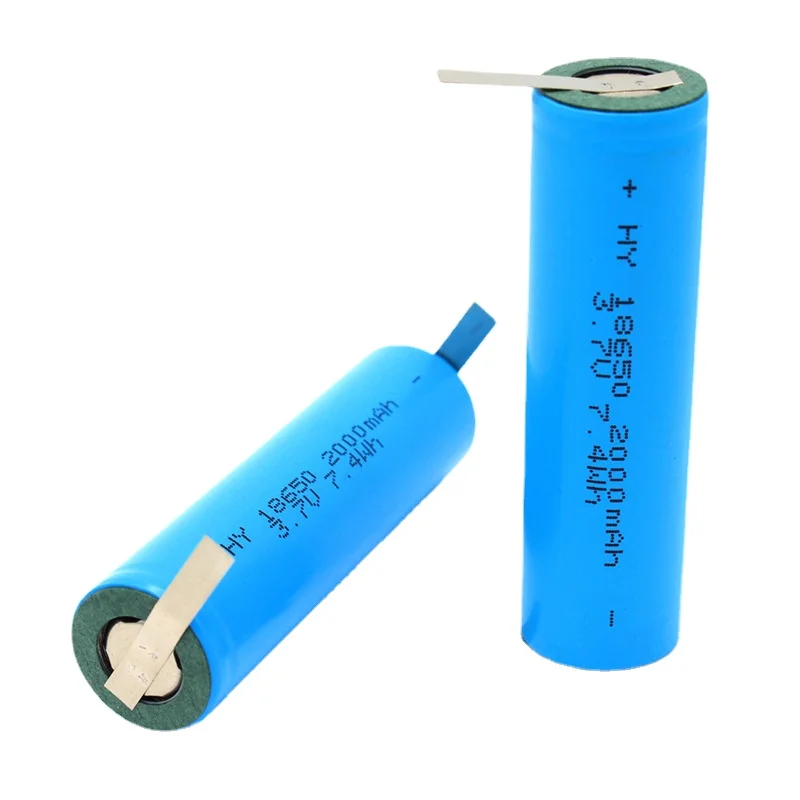 3.7V 18650 Lithium Rechargeable 18650 Battery 100% Original NCR18650B 3.7v 2000mah 18650 battery For Flashlight batteries