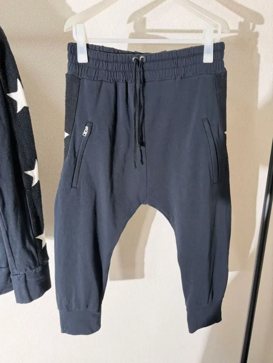 LGB 00S Vision Five-pointed  sweatpants elastic waist drawstring leggings casual pants