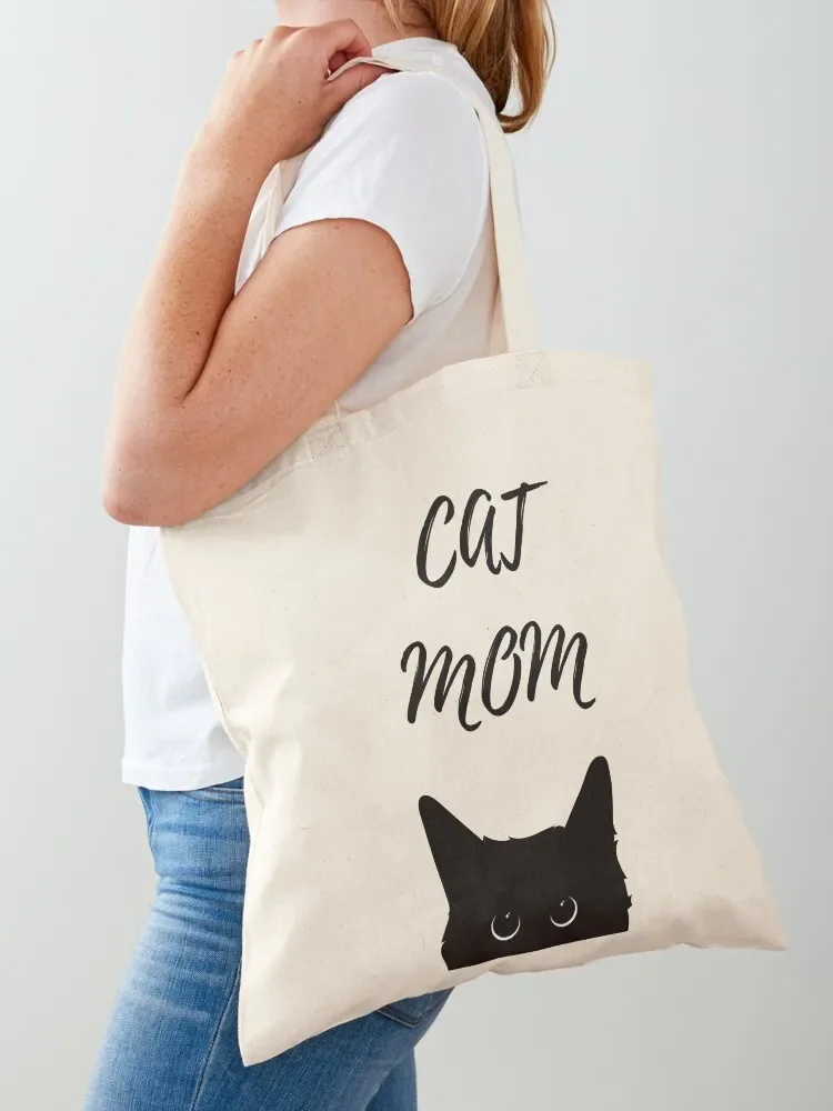 Cat mom Tote Bag bag luxury women ecological bags Tote Bag