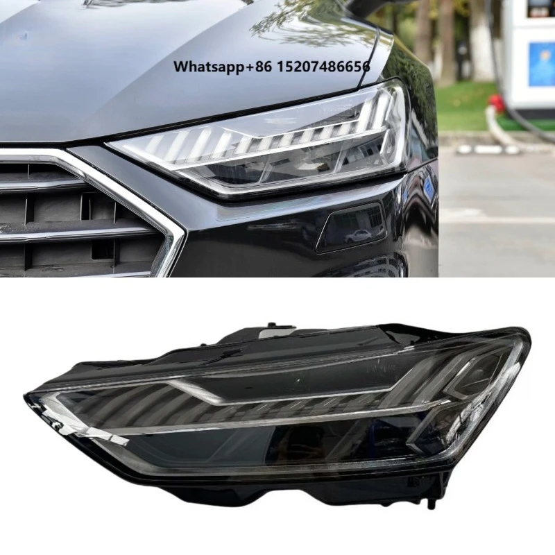LED Headlight Assembly 2019-2024 A7L  Left and Right Original Matrix Headlamp LED Daytime Running Lights