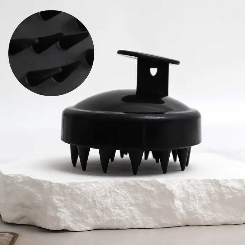 

1 piece silicone scalp massage comb, shampoo brush, body massage brush, shower brush, salon hair styling tool