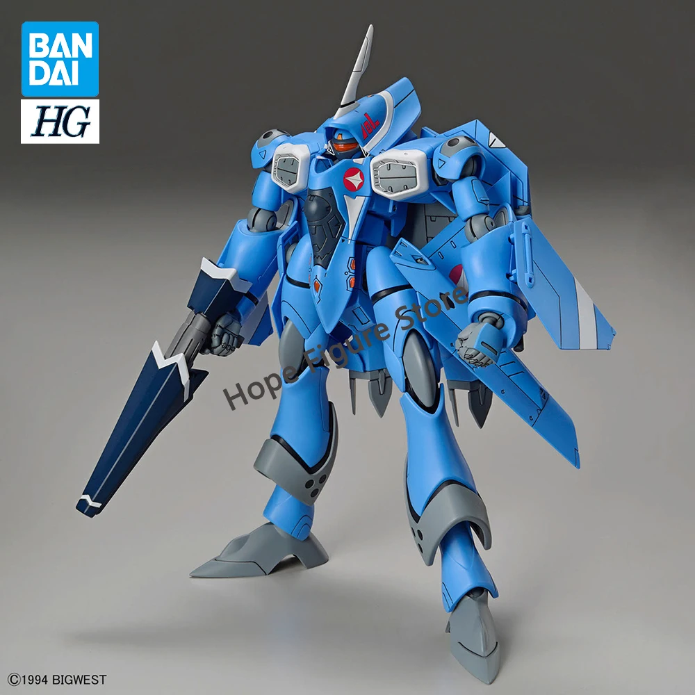 

In Stock Original BANDAI HG The Super Dimension Fortress Macross VF-22S Sturmvogel Figure Anime Action Assembled Model Boxed Toy
