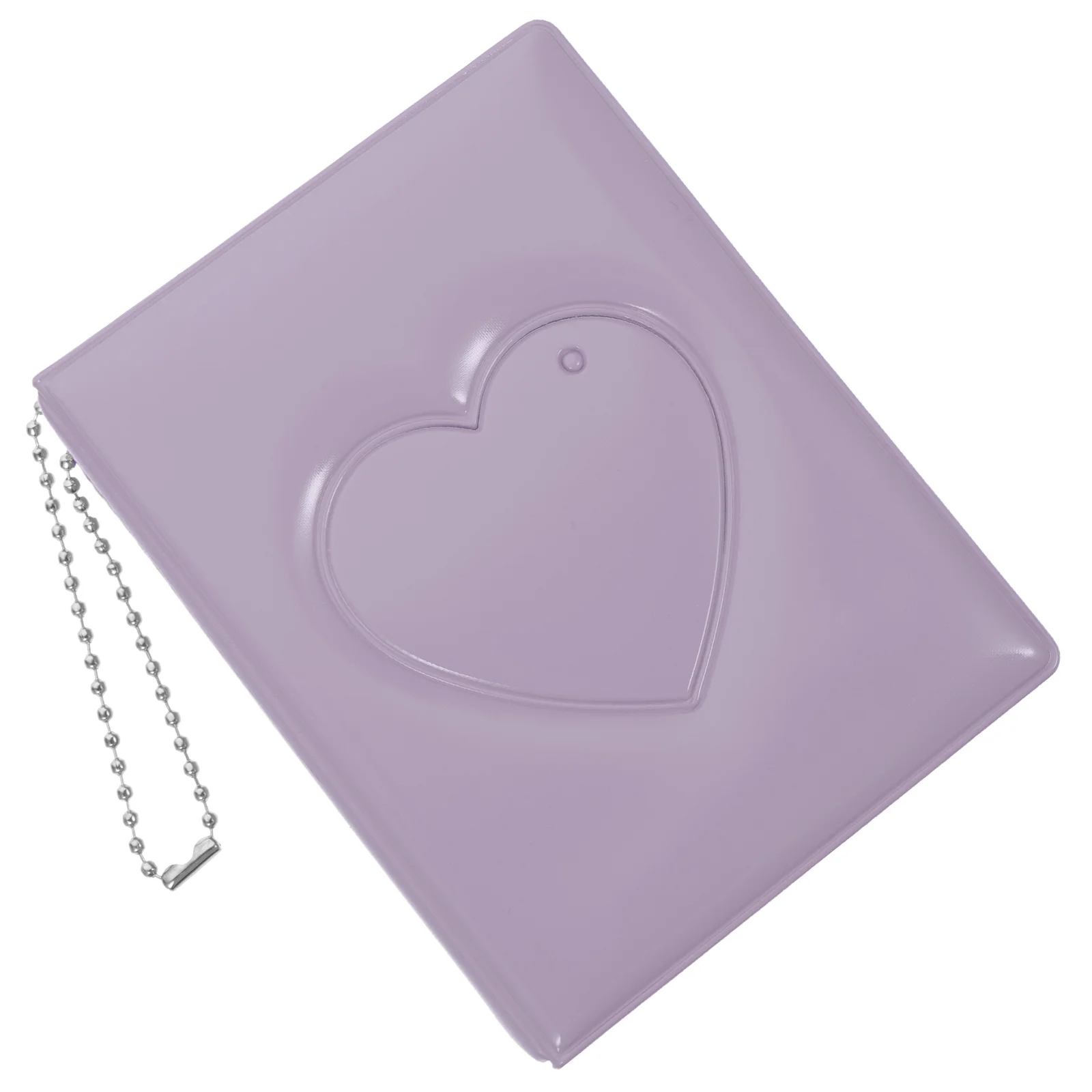 Love Photo Album Hollow Heart Albums Photocard Holder Mini Portable Scrapbook Picture Kids Small Clip