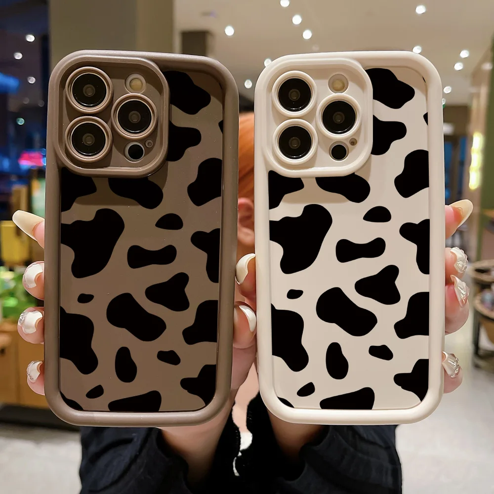 Luxury Silicone TPU Soft Phone Case For iPhone 15 Pro Funda 13 11 14 12 X XR XS Max 7 8 SE Plus 13pro Spot Protective Cover Capa