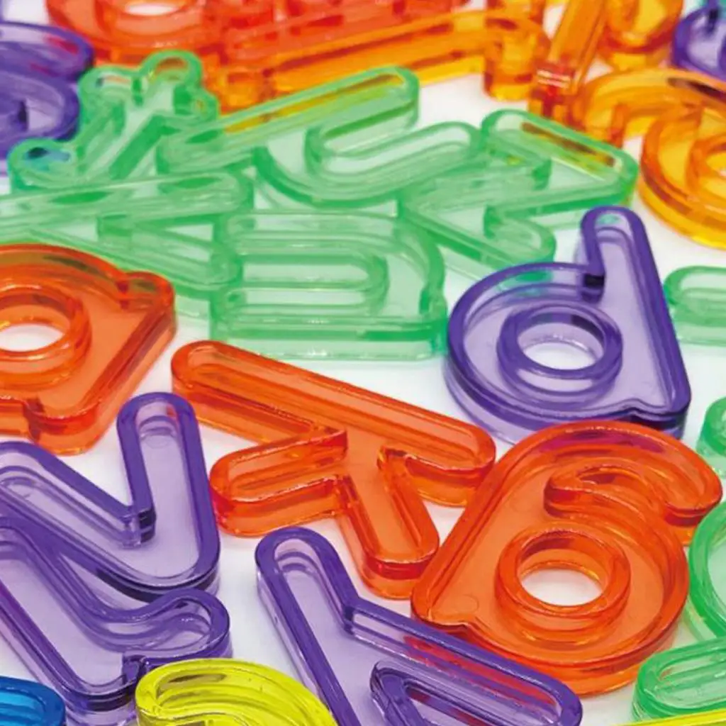 Plastic ABC Alphabet Letter Pre- Early Learning Educational Developmental Teaching Aids Party Sensory Toys Birthday Gift