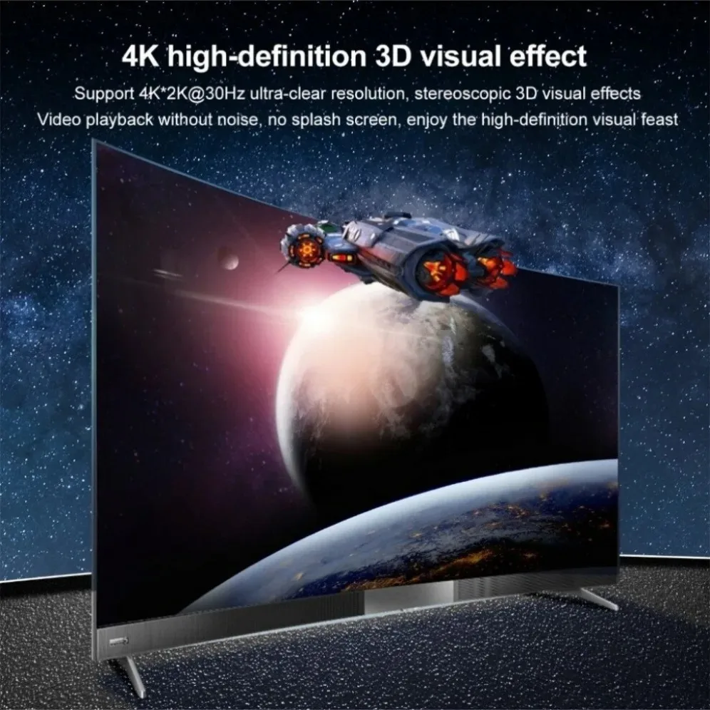 مقسم متوافق مع HDMI ، محول فيديو ، محول كابل ، محور 1x4 ، PS4 ، كمبيوتر محمول ، شاشة ، صندوق تلفاز ، جهاز عرض ، HD ، 4K