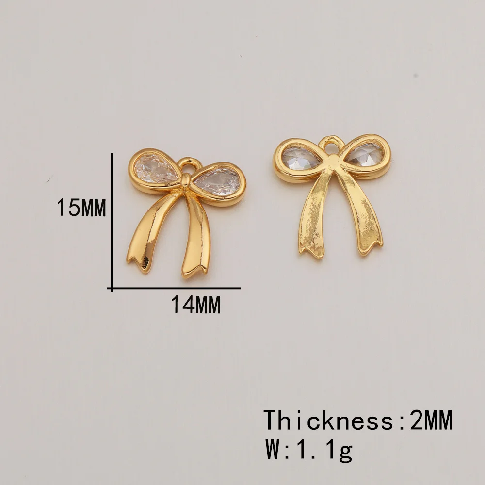 Cordial design 50 peças acessórios de joias/amuletos de cobre para colar/arco de coelho formato de elefante/feito à mão/pingente cz diy # 193708