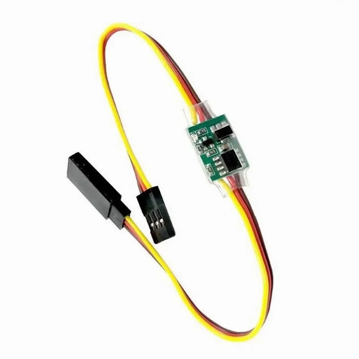 1Pcs Mini Servo Inverter Reverse Servo Signal Reverser Switch cable JR Futaba 3.6-24VCompatible for Servo RC plane Car Boat