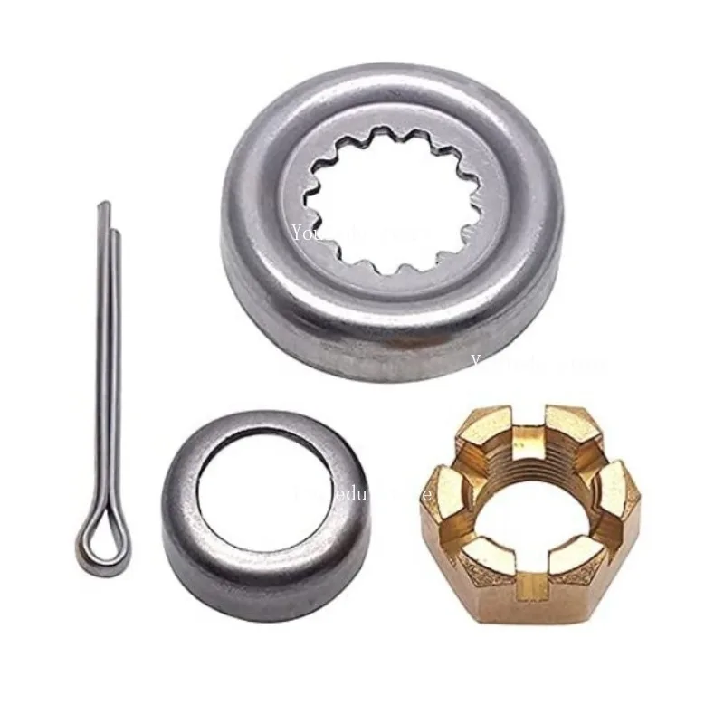 1set Propeller nut kit Fit for 30HP 40HP 50HP outboard 66T-W4599 4T/2T