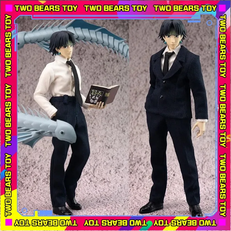 

SoloWingStudio 1/12 HUNTERxHUNTER Phantom Troupe The Troupe Leader Chrollo Lucilfer PVC Anime Action Figures Model Toy