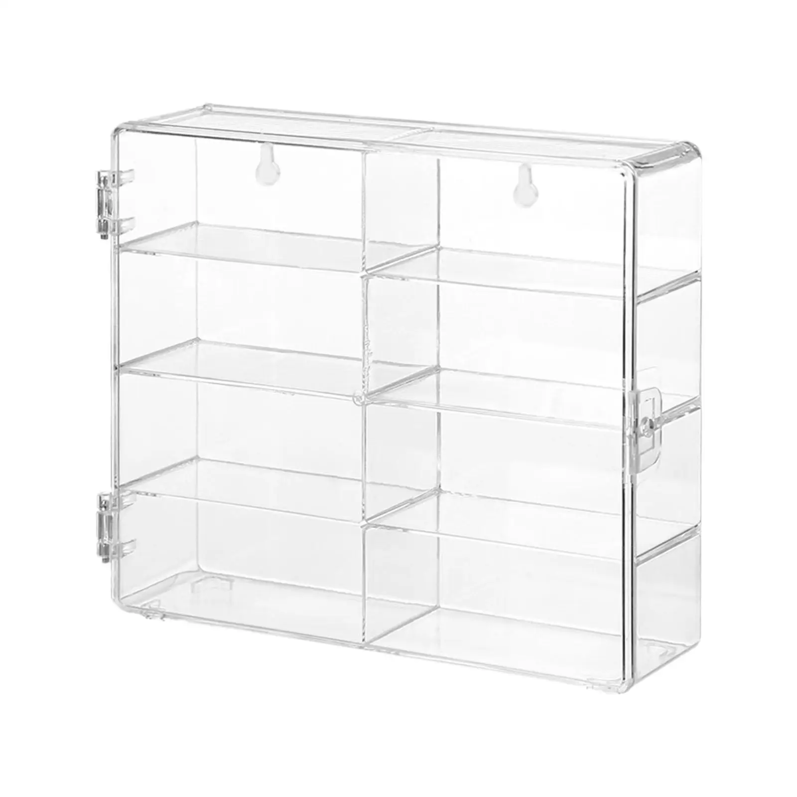 

Витрина для игрушечных автомобилей в масштабе 1/64, идеальные подарки для коллекционеров, 8 отделений, масштаб 1:64, литая под давлением автомобильная витрина, органайзер для хранения