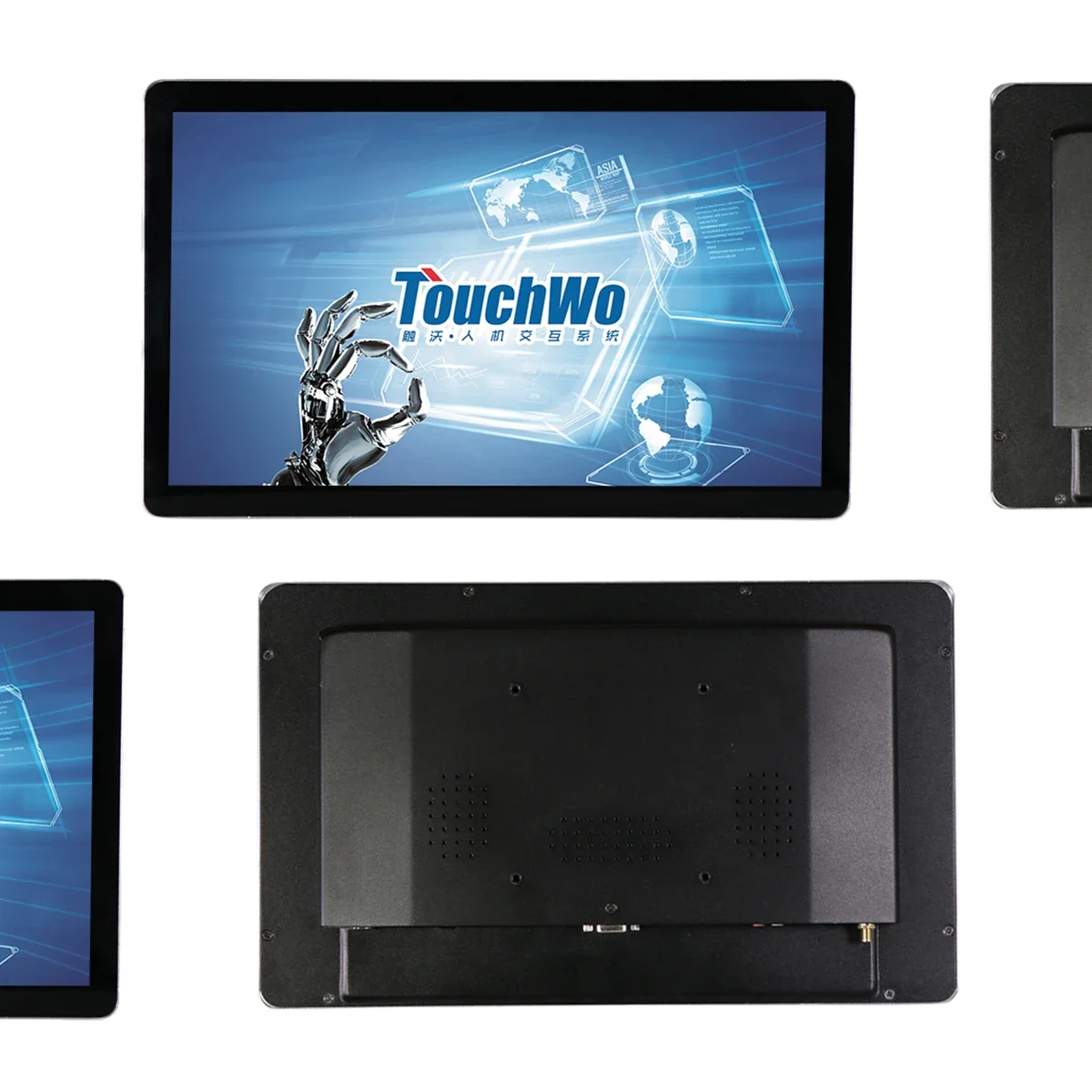 2020  Desktop Industrial touch panel 15.6 Inch programmable Touch Screen All In One PC