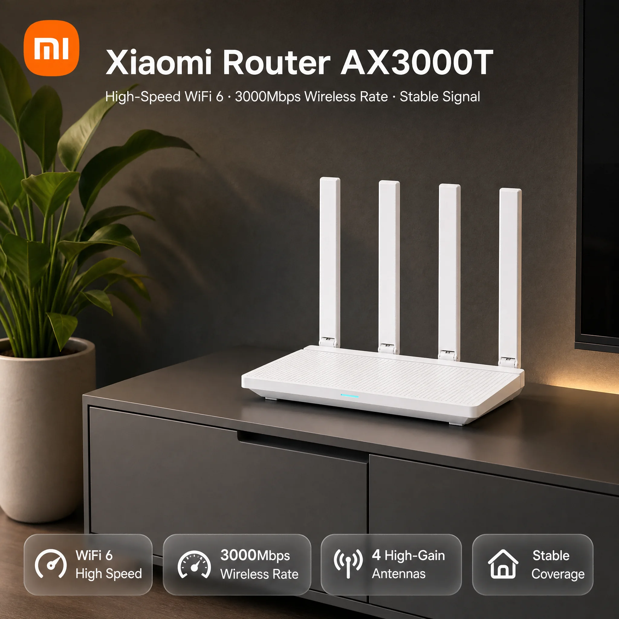 enrutador-inalambrico-xiaomi-ax3000t-wifi6-con-tecnologia-de-doble-banda-y-conexion-en-red-mesh-velocidad-de-3000-mbps-enrutador-estable-de-alta-velocidad-para-redes-domesticas-y-de-oficina