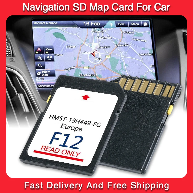 

GENUINE for Ford SD Card Sync2 F12 2024 Kuga Mondeo S-Max C-Max HM5T-19H449-FG Focus Map GPS