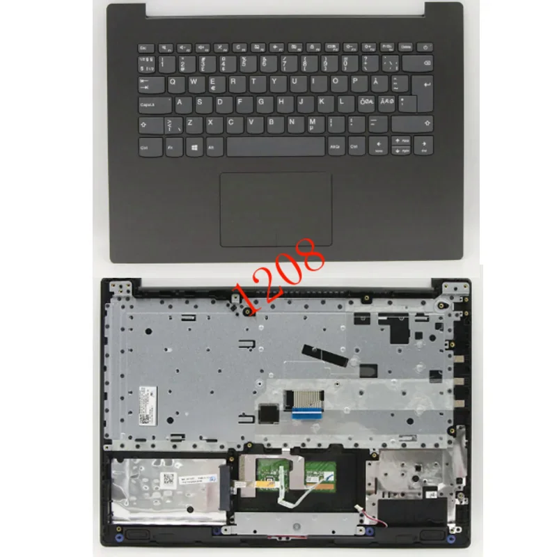 

New for Lenovo IdeaPad 320-14isk laptop upper case ASML 80xkig IMR Nordic KB 5cb0n82200