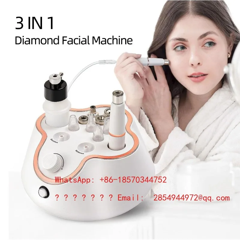 3-in-1 Micro-engraving Instrument, Dead Skin Peeling Machine, New Large Suction Peeling, Skin Rejuvenation and Beauty Instrument