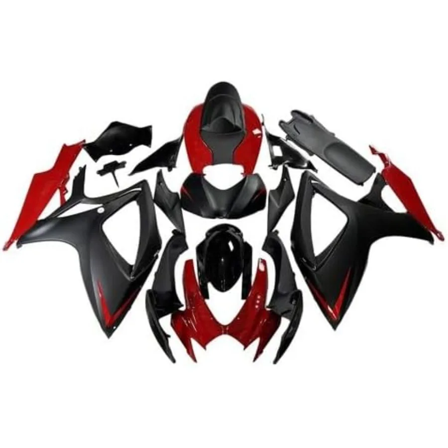 

Complete Motorcycle Fairing Kit with ABS Plastic Bodywork for Suzuki GSXR600 GSXR750 K6 Models 20062007 Full Body Frame Replace