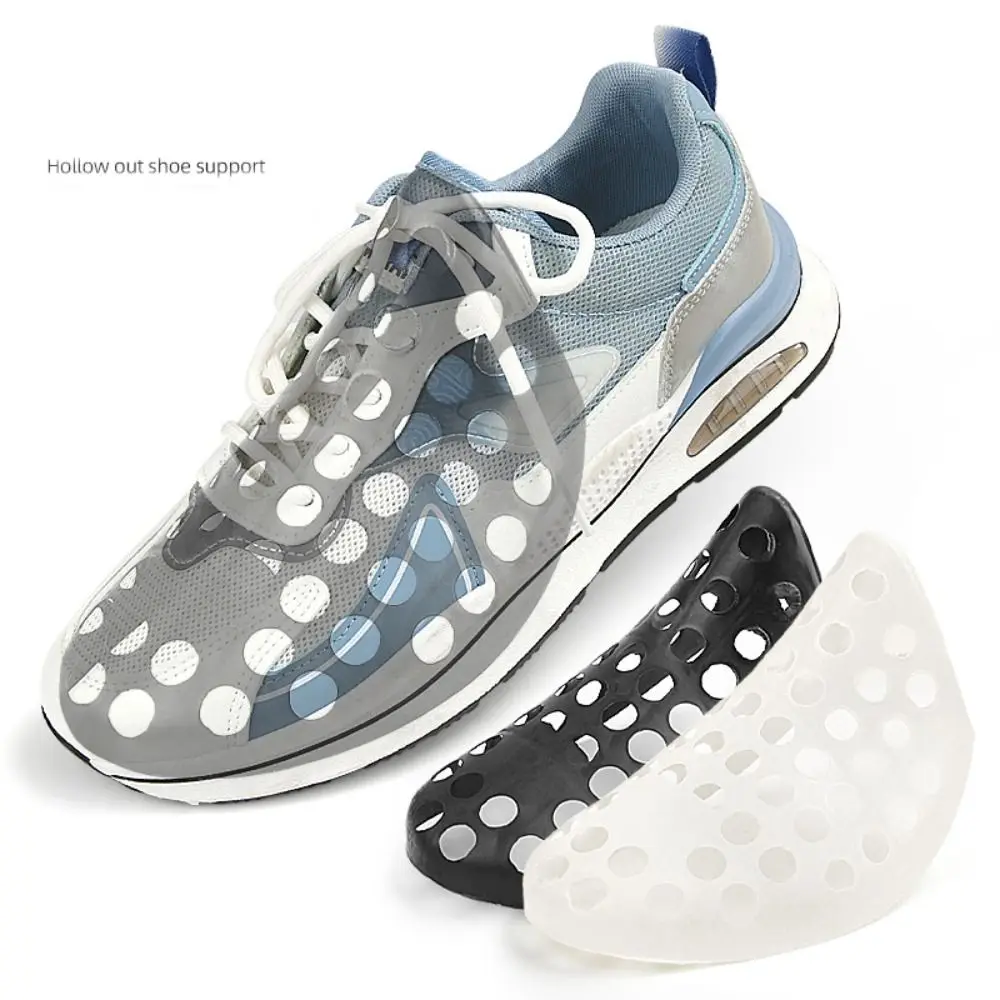 زوج واحد من الأحذية المجوفة القابلة للتنفس لمنع التشوه ومضادة للتجاعيد ودعم شجرة الأحذية الناعمة