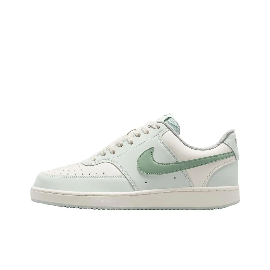 Zapatillas de Skateboard Nike Court Vision para Mujer, Blanco y Verde, IM1652-006
