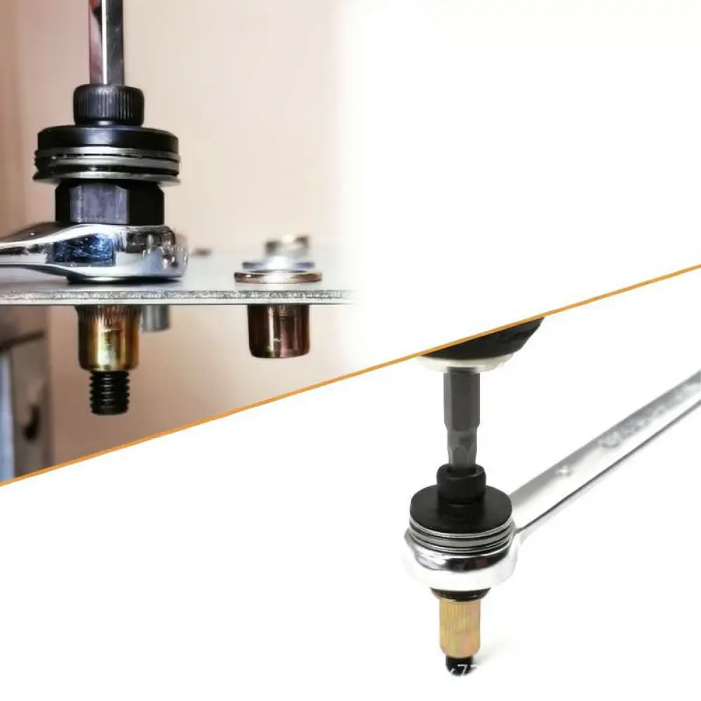 High Strength Steel Manual Riveting Applicator Threaded Insert Kit For Automotive Modification Furniture Assembly
